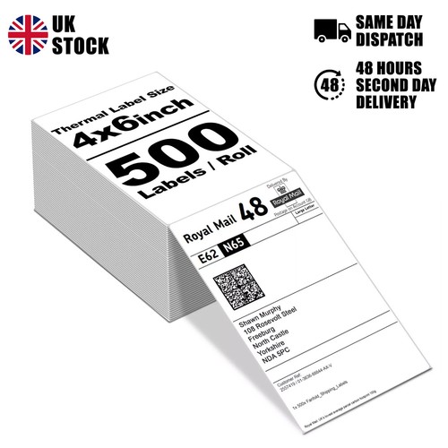 Direct thermal shipping labels - shipping,