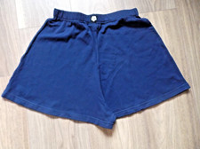 Mary Quant Vintage S 8-12 Lycra Navy Shorts 1980's Prototype SEE MEASUREMENTS