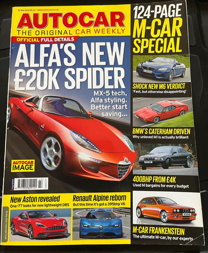 Autocar magazine may - 30,