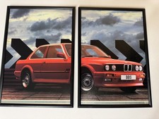 Framed Original Vintage E30