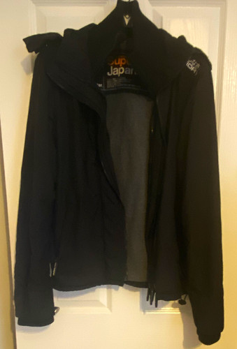 Superdry mens black - mens, hooded