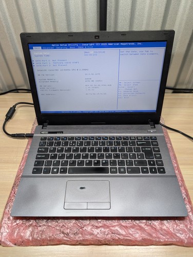 Clevo ergo w540au 5005u - ergo, i3-5005u