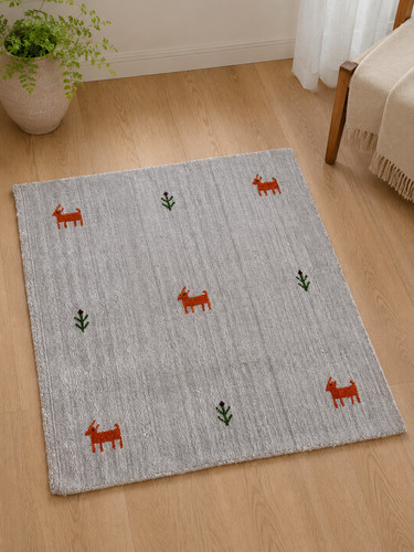 Hand woven gabbeh small rug - gabbeh,
