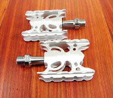 Wellgo WR-1 Superlite Bike Pedals Silver 108 Grams Light