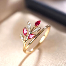 0.50Ct Ruby Pink Marquise