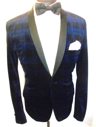Velvet velour check - velvet,