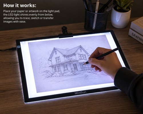 Minisun led light pad - pad,