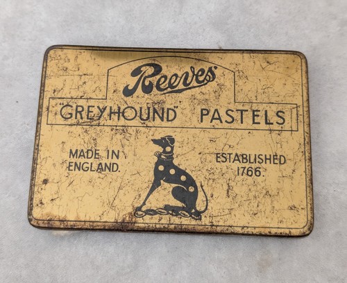 Reeves greyhound vintage tin - reeves,