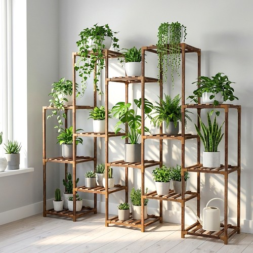 Wooden plant flower - wooden,