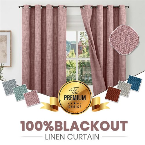 Thermal linen 100 - linen, blackout
