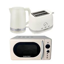 Kettle, Toaster & Microwave Set, Ella Collection by Hamilton Beach, Latte