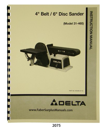 Delta oscillating edge sander - delta,