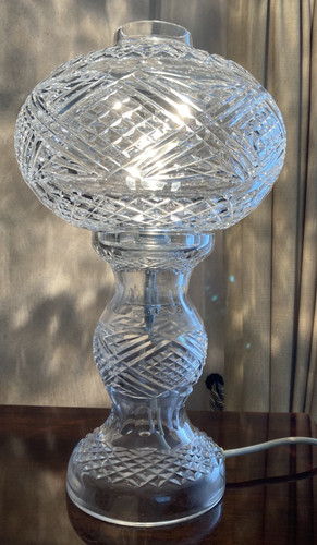 Vintage tyrone crystal table - vintage,