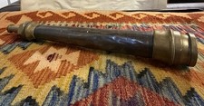 Brass Fire Hose Nozzle Vintage