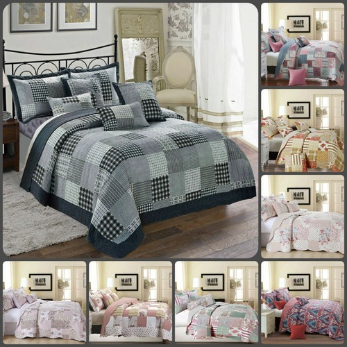 3pcs printed patchwork quilted - 3pcs,