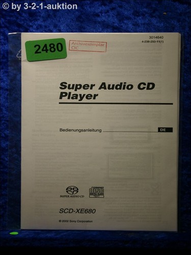 Sony manual scd xe680 super - manual,