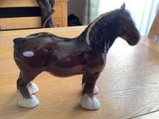 JOHN BESWICK LARGE SHIRE. HORSE MODEL 818 EXCELLENT COND. FREE POSTAGE