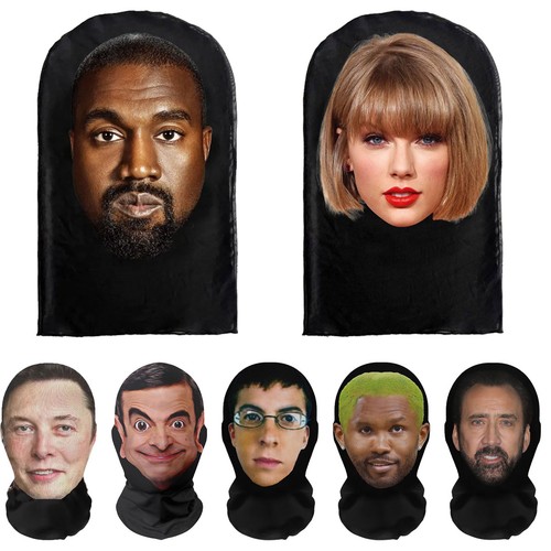 Printed full face mask mesh - 3d,