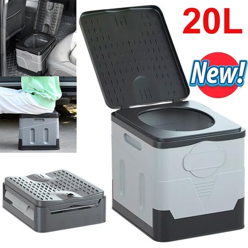 20l portable folding toilet - 20l,