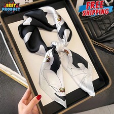 New Large Women Square Satin