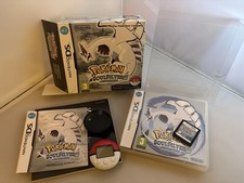 Pokemon Soul Silver Nintendo DS Big Box With Pokewalker Good Condition