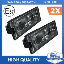 Rear Number Plate Lights 8200480127 For Renault Master Megane Trafic Clio Laguna