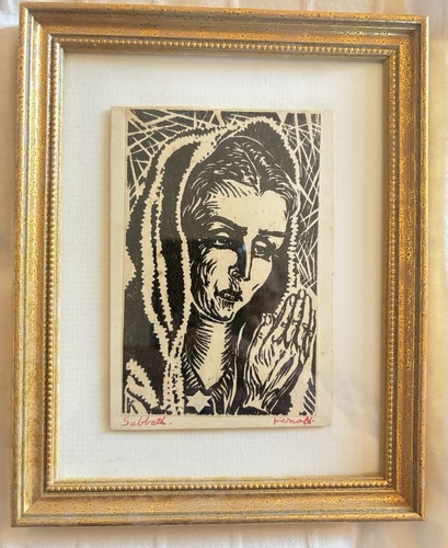 Sabbath wood cut - a, by