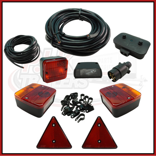 Trailer rear lighting kit - trailer,