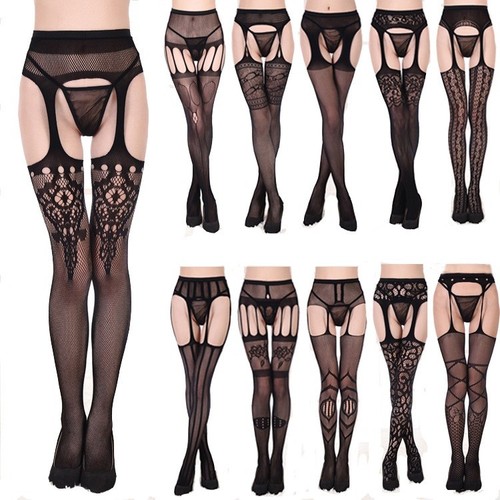 Sexy crotchless suspender - sexy,