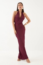 Misspap Wine Bridesmaid Dress Womens Bridesmaids Dresses