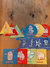 Cranium Hullabaloo Replacement Play Pads Incomplete Set 15 Pieces 