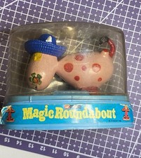 Vintage 1972 Corgi Magic Roundabout Ermintrude Very Rare In Her Dome Figure