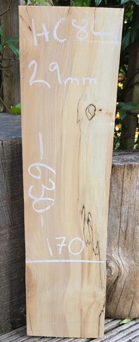 Spalted chestnut slab - spalted,