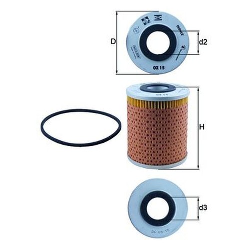 Oil filter for renault - for,