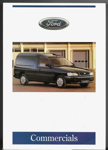 Ford escort van 1995 - escort, export