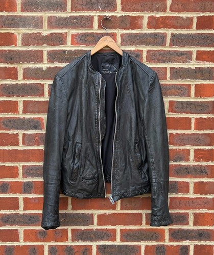 Allsaints mens collide leather - allsaints,