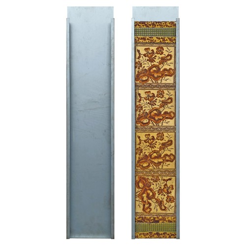 Fireplace ceramic tile - fireplace,