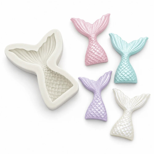 Large mermaid tail mould - large,