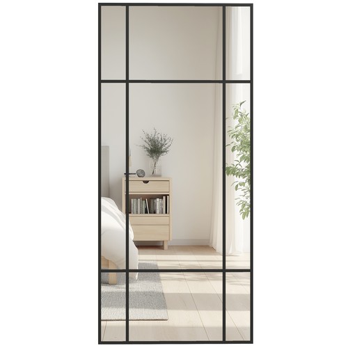 Homcom window style vanity - window,