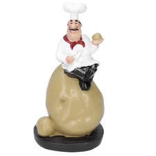 _Model Chef Statue Figurines