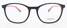 Starck Eyes Mikli Glasses Frame 54-19 145 SH3045 0005 360° Biogelenk Black Red