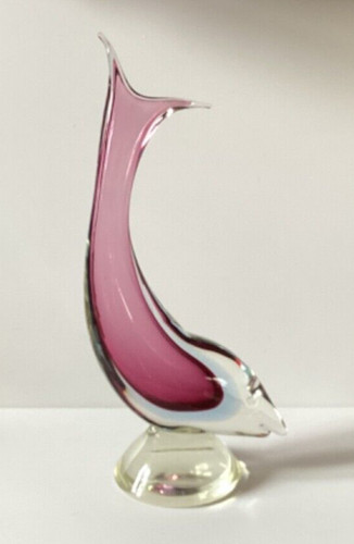 Murano pink blue sommerso - pink,