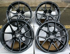 Alloy Wheels 19" Black GTO For Bmw 5 8 Series E12 E28 E34 E60 E61 + E31 Wr