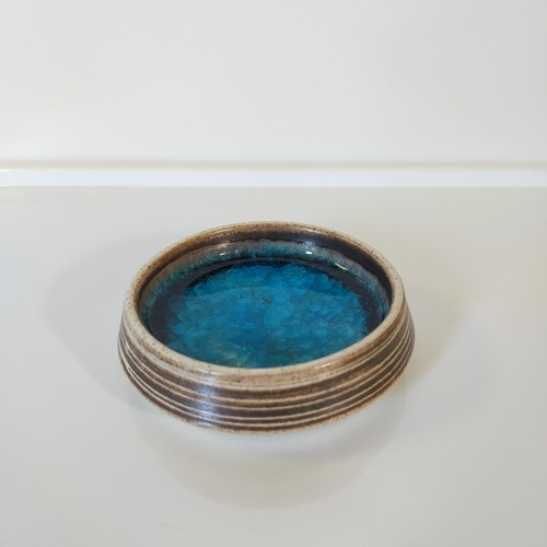 Studio pottery trinket dish - pottery,