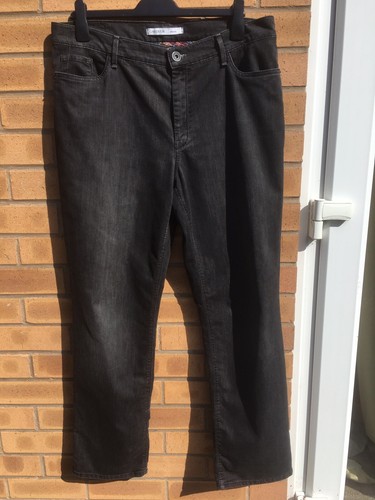 Ladies black cotton elastane - black, cotton/elastane