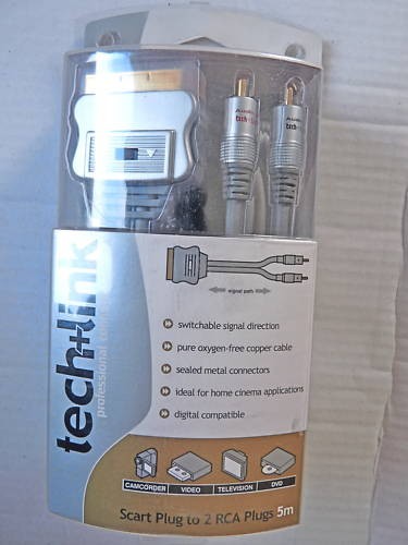 Techlink scart plug - techlink, 2