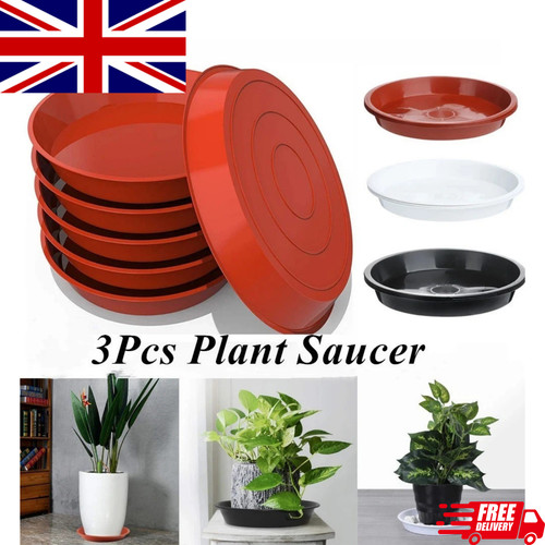 Plant pot saucers round - 3x,