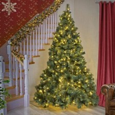 Pre lit christmas - christmas, green