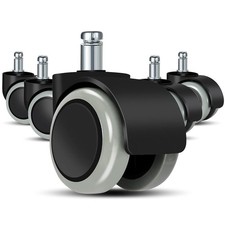 Office chair wheels (set of