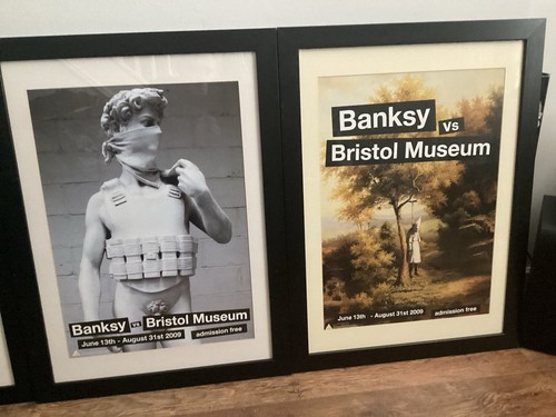 Banksy bristol museum - v, x